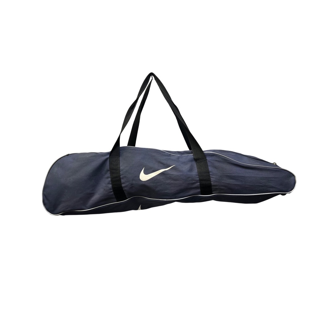 Nike Baseball Bat Bag Navy Blue Large Swoosh Logo Softball Equipment‎ Gear